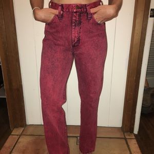 Vintage Red Wranglers
